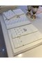 Duvet Cover Set, Double Size Embroidered Cotton Satin, Composed of 6 Pieces. (Duvet Cover). King Size - 6