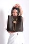 Brown Women's Hand and Shoulder Bag - 2