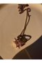 Flame of Love Heart Baguette Stone Detailed Steel Necklace - Ideal for a Gift - 5
