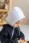 قبعة Şile Bezi Baby بونيه بيضاء رقيقة مكشكشة من الموسلين - 2