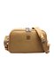 Women's Mink Color 5 Compartment Shoulder Strap Bag and Wallet - 3