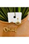 Gold Color Hello Kitty Clip Non-Perforated Children's Earrings - Children's Stud Earrings - - 4