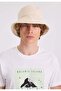 Beige Cotton Bucket Hat WMBOBBY - 2