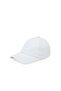 White Cotton Cap Hat Wmcarter