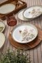 Porcelain Moderna 6-Person 19 Cm Cake Set Nostalgia New Model 906414 - 3