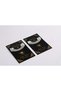 Pack of 2 100% Silk Ecru Color Face, Bath and Shower Washcloths. For Peeling Purposes, for Women and Men - 2