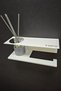 Decorative Metal Adhesive Toilet Paper Holder - Modern Plain Toilet Paper Hanger - 3