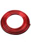 Trim Wick Red New Generation In-Car Rope Strip with Fish Back Nickel Plated 5 Meters - 2