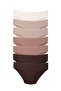 Women's 7-Piece Corded Cotton Panties - 2