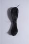 Black Color 0.6 Mm 25 Meter Waxed Tube Carp Leather Sewing String Necklace Jewelry Design Wristband String - 2