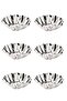 6 Pieces Stainless Mini Cake Mold, Cupcake, Tart, Tartolet, Brownie, Cupcake, Muffin Mold - 4