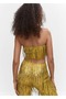 Metallic Tassel Blouse - 4