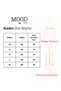 Women's Oversize Front-Back Printed Tunic T-shirt - 5