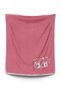 Biorganic Baby Girl Little Love Reversible Fiber Blanket 90x85