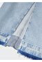 Long Denim Skirt - 5