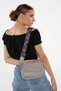 Women's Crossbody Shoulder Bag Mv028 Gray - 3