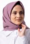 وشاح من حرير المدينة الفاخر بنسبة 100% مستورد باللون الليلكي
