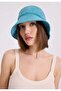 Blue Terry Cloth Bucket Hat WMTOWEL - 3