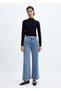 High Waist Culotte - Jean Pants - 2