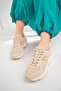 Beige Women's Casual Shoes - 2