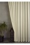 Ethamine Tulle Curtain Champagne Color 1-2 Sparse Batteries