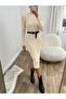 Turtleneck Knitwear Dress - 3