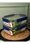 Lock & Lock Ultra Durable Glass Storage Set - 300ml, 630ml, 1lt, 1.6lt| 400°C Safe as Heat - 8