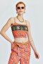 Pink Bohemian Crop Sling Blouse