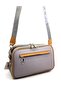 Women's Black 5 Compartment Shoulder and Crossbody Bag - 4