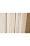 Thin Striped Slub Tulle Cream Pleatless - 3