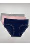 Lacy Bato Navy Blue, pink, gray Color 3 Pieces - 4