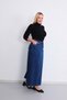 Long Skirt Midnight Blue Denim - 4