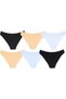 5001 Women's Sport Mix Daily Slip Panties 5001-V1 - 5