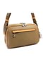 Women's Mink Color 5 Compartment Shoulder Strap Bag and Wallet - 4