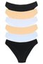 5001 Women's Sport Mix Daily Slip Panties 5001-V1