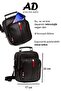 Baglina Black Leather Hand and Shoulder Bag - 2