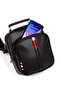 Baglina Black Leather Hand and Shoulder Bag - 3