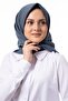 وشاح من حرير المدينة الفاخر بنسبة 100% مستورد أنثراسايت - 2