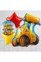 Vehicles, Truck Concept, Excavator, Truck Balloon Set, Truck Balloon Set, Truck Balloon Birthday Set - 2