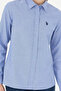 River Style - Cobalt Blue Long Sleeve Women's Shirt - 6