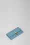 Women's Quilted Faux Leather Embroidered Wallet D2215Axns - 4