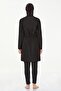 Rozamay Long Sleeve Zippered Full Covered Hijab Swimsuit - 5