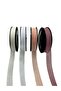 Cream Nopel Linen Ribbon 20 Meters 1.5 Cm - 2