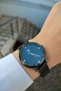 Women's Black Steel Case Mesh Sports Wristwatch - 3