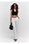 Ribbed cropped blouse - 2