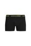 Men's Brand Logo Elastic Band Cotton Black Boxers Suitable for Daily Use12242494-4299726 - 3