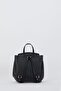 Women's Black Floater Backpack 05Po24Y1839 - 5