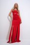 Women's Red Adjustable Strap Out Cut Cut Slit Homecoming Dress Alc-X12269 - 6
