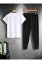 Red Wing - Oversize Crew Neck Tracksuit Set - 2