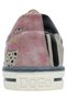 Women's Vegan Leather Multicolored Sneakers - Dance with Me Design - 5
